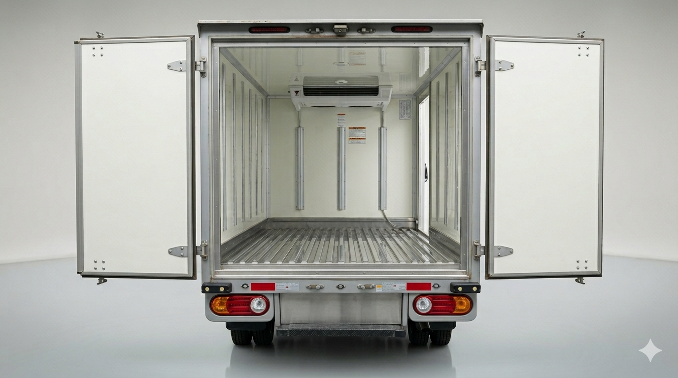 Camión de mudanzas Hyundai Porter 2017 blanco - Mudanzas Villamar San José Costa Rica